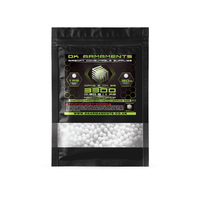 0.30g 3300 6mm DPMG Airsoft BBs