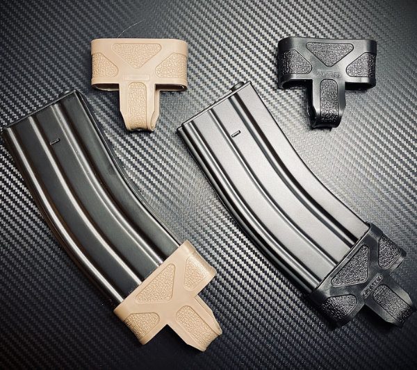 Heavy Duty Rubber M4/M16 STANAG 5.56mm Mag Pull in BLACK/ TAN-DE/ GREEN OD