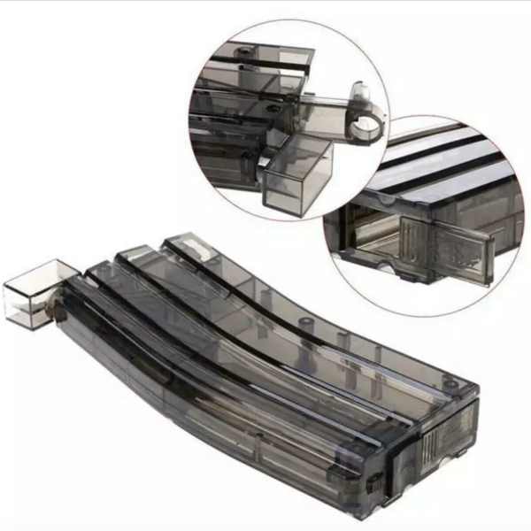 Airsoft M4 Magazine style 500 Round 6MM BB Speed loader