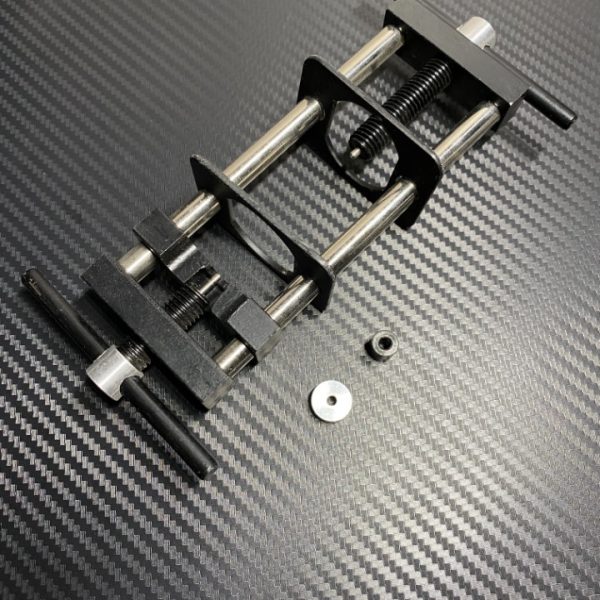 AEG Airsoft Motor Pinion Gear removal Tool with motor brace Element V2 V3 upgrade custom