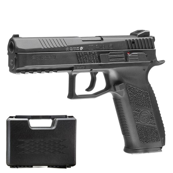 ASG CZ P09 GBB PISTOL (INCLUDING CASE) BLACK