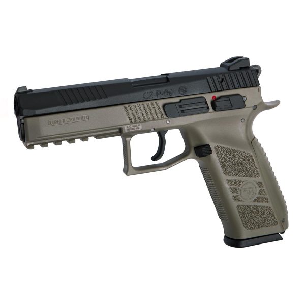 ASG CZ P09 METAL SLIDE FLAT DARK EARTH