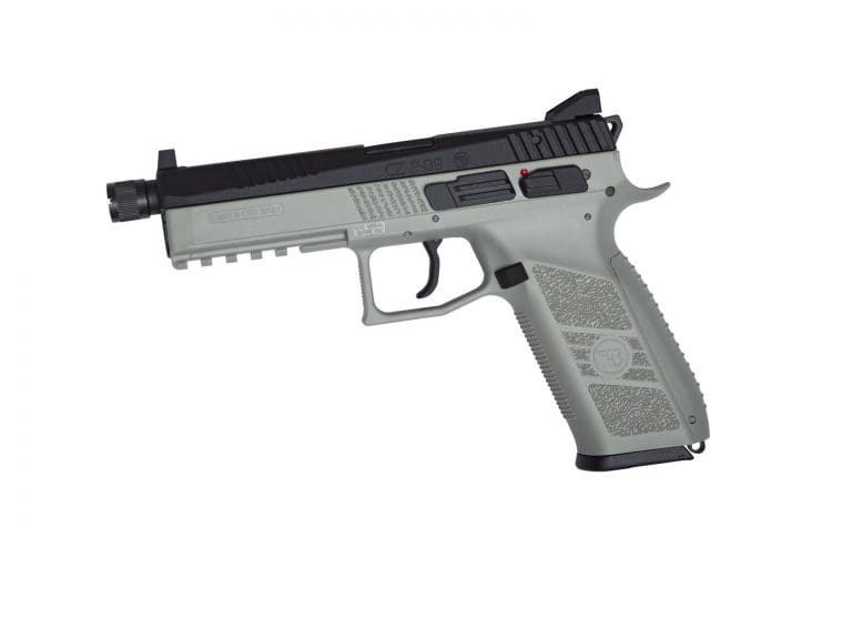 ASG CZ P09 CO2 GAS BLOWBACK PISTOL URBAN GREY