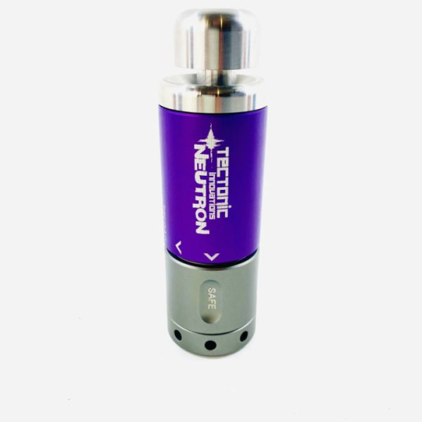 PURPLE NEUTRON Impact Grenade with Glow tubes By Tectonic Innovations
