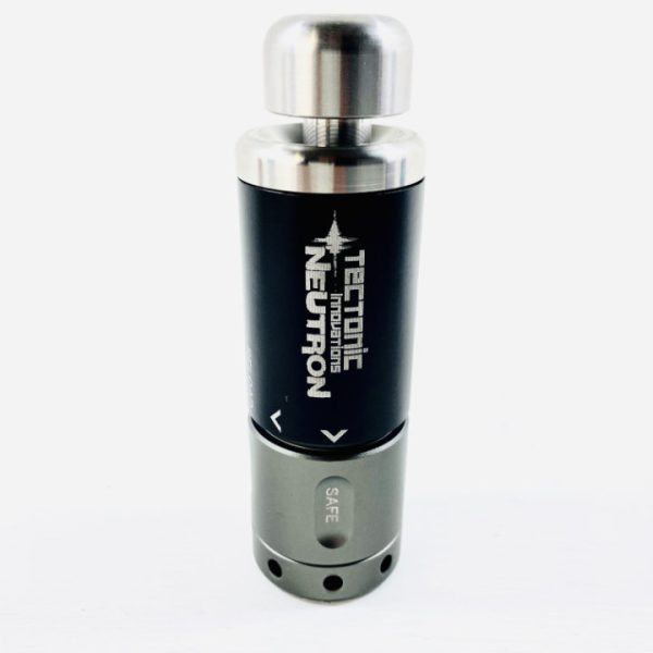 BLACK NEUTRON Impact Grenade with Glow tubes By Tectonic Innovations