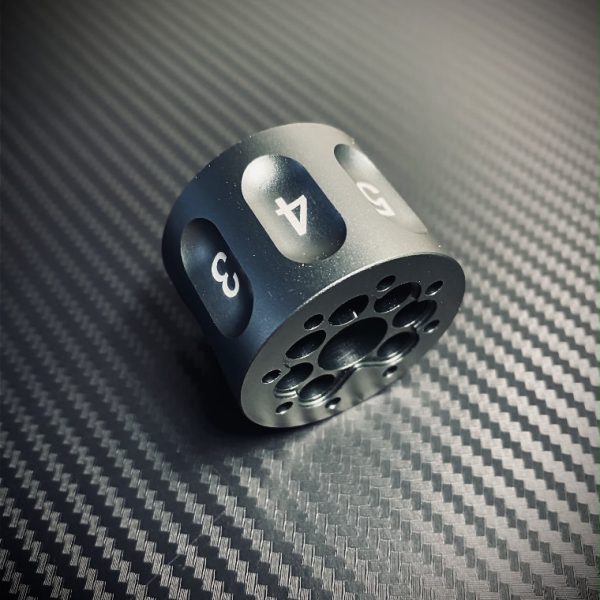 QUAKE 8 Impact Grenade 8 way Base GUN-METAL GREY