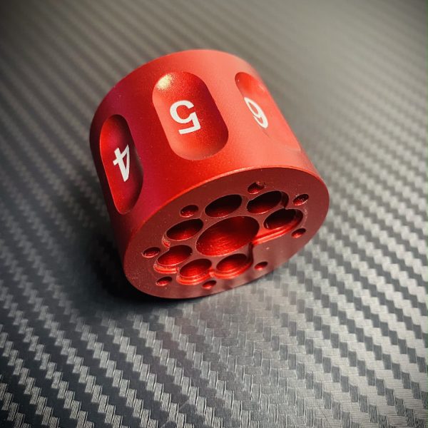 QUAKE 8 Impact Grenade 8 way Base RED