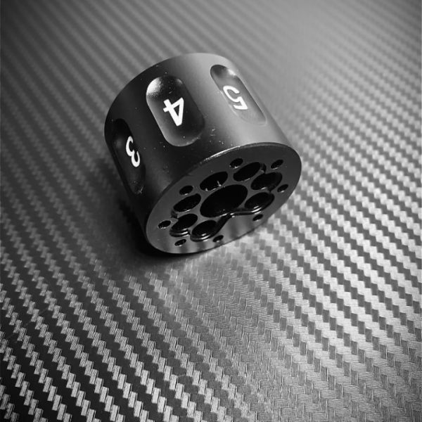 QUAKE 8 Impact Grenade 8 way Base BLACK