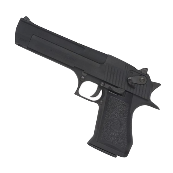 WE TECH DESERT EAGLE .50AE BLACK LICENSED BY CYBERGUN