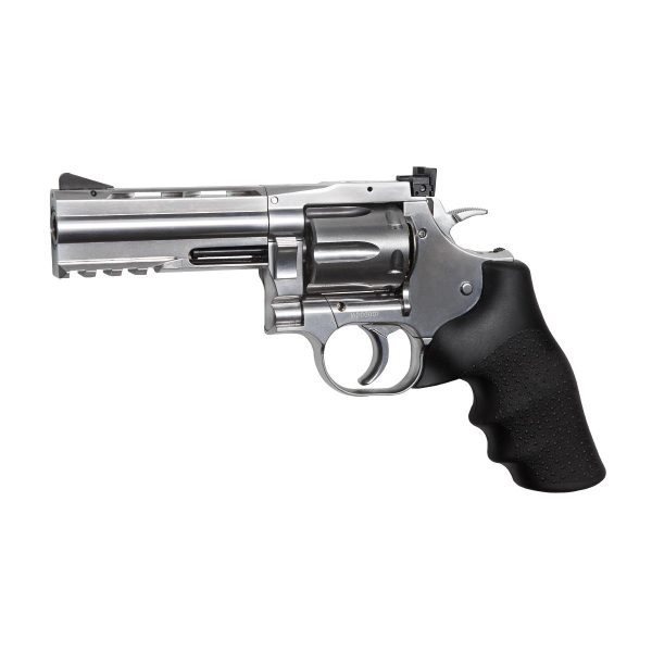 ASG DAN WESSON 715 4” REVOLVER SILVER