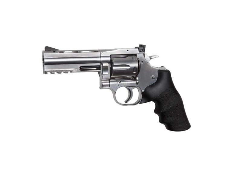 ASG DAN WESSON 715 4” REVOLVER SILVER