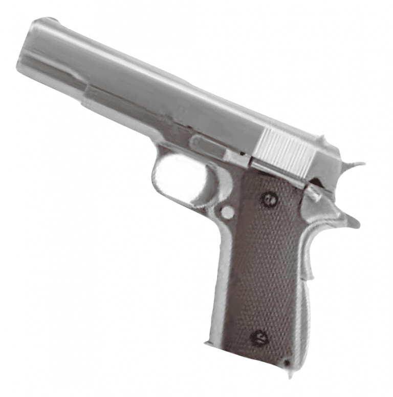 WE M1911 FULL METAL SILVER