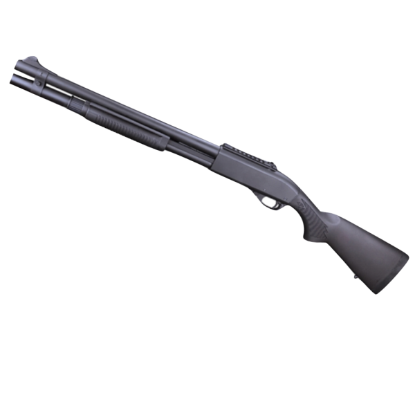 Golden Eagle M870 Tri-Shot Gas Pump Action Shotgun Twin Barrell Black M8872