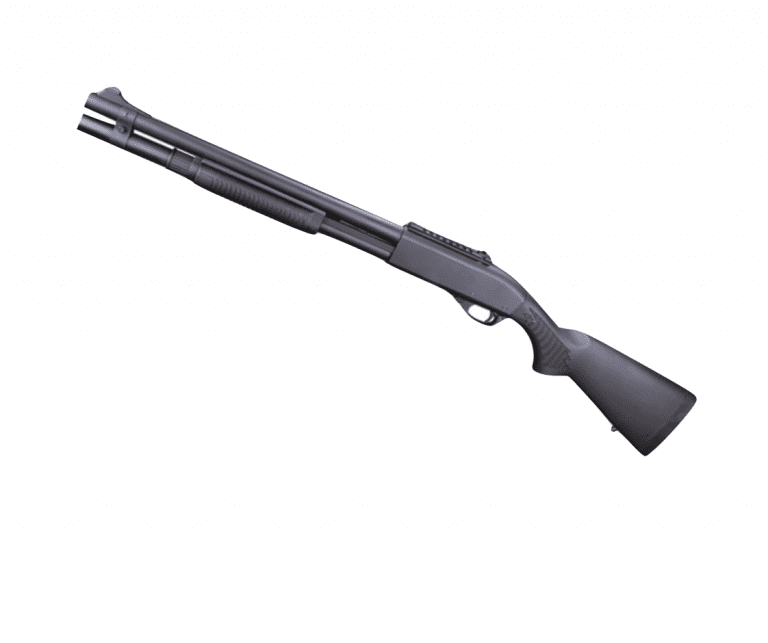 Golden Eagle M870 Tri-Shot Gas Pump Action Shotgun Twin Barrell Black M8872