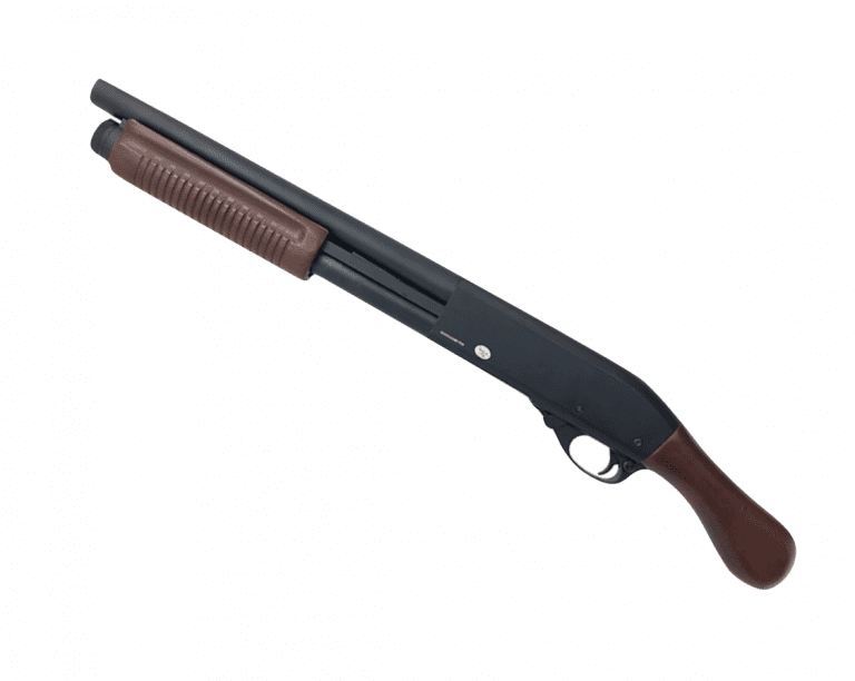 GOLDEN EAGLE M870 TRI-SHOT GAS PUMP SHOTGUN REAL WOOD BLACK 8877RW-V2