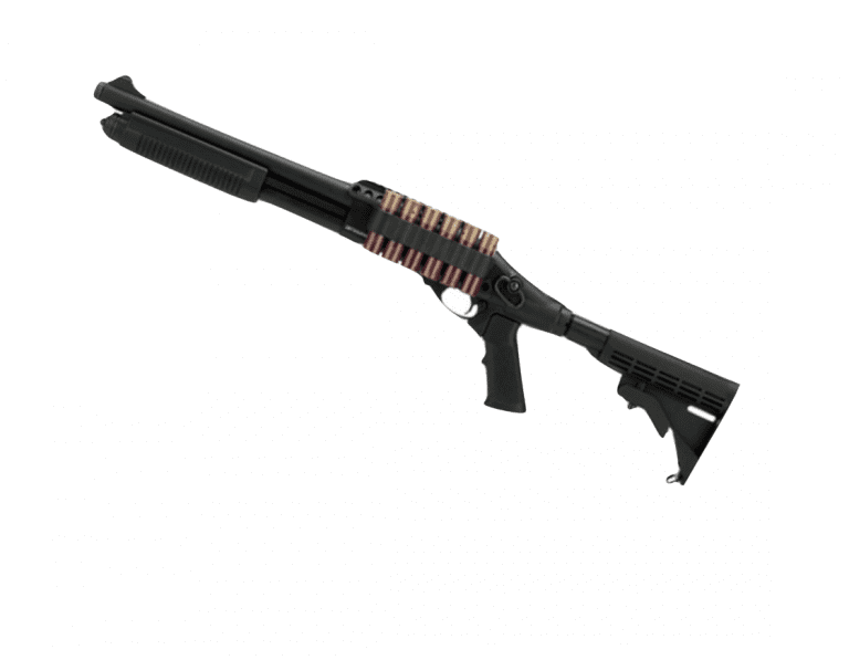 Golden Eagle M870 RAS Tri-Shot Gas Pump Action Shotgun (Short - Black - M8871 - V2)