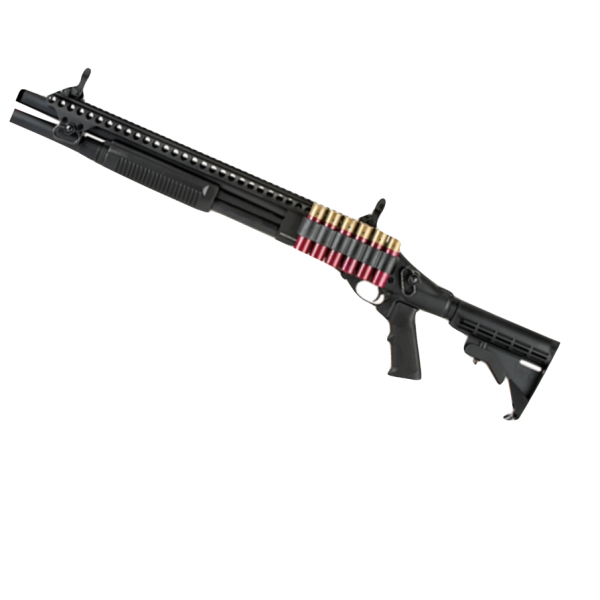 GOLDEN EAGLE M870 V2 FULL METAL TACTICAL GAS SHOTGUN WITH 20MM RAIL