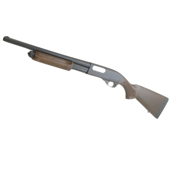 TOKYO MARUI M870 WOOD EFFECT GAS MULTISHOT SHOTGUN