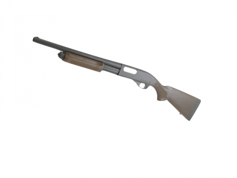 TOKYO MARUI M870 WOOD EFFECT GAS MULTISHOT SHOTGUN