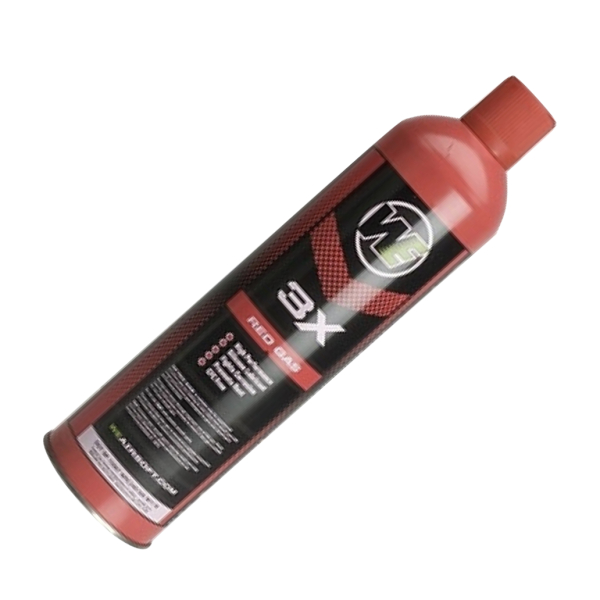 WE 3X AIRSOFT PERFORMANCE RED GAS