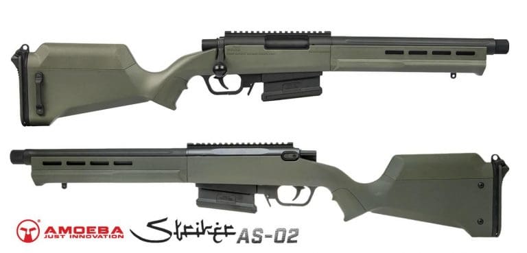 ARES AMOEBA STRIKER SNIPER RIFLE AS-02 OD (GREEN)