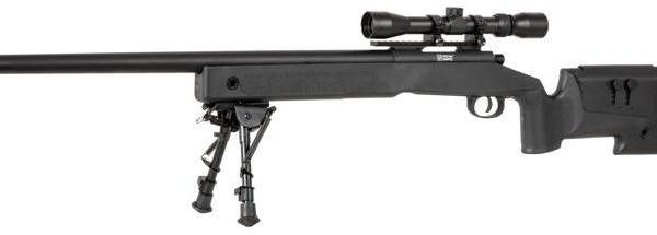 SPECNA ARMS SA-S02 CORE M40A3 SNIPER RIFLE BLACK INC SCOPE & BIPOD