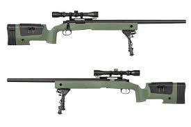 SPECNA ARMS SA-S03 CORE M40A3 SNIPER RIFLE OD INC SCOPE & BIPOD
