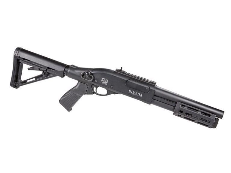 Secutor M870 Velites Invicta Gas Shotgun (M-lok – G-III – Black)
