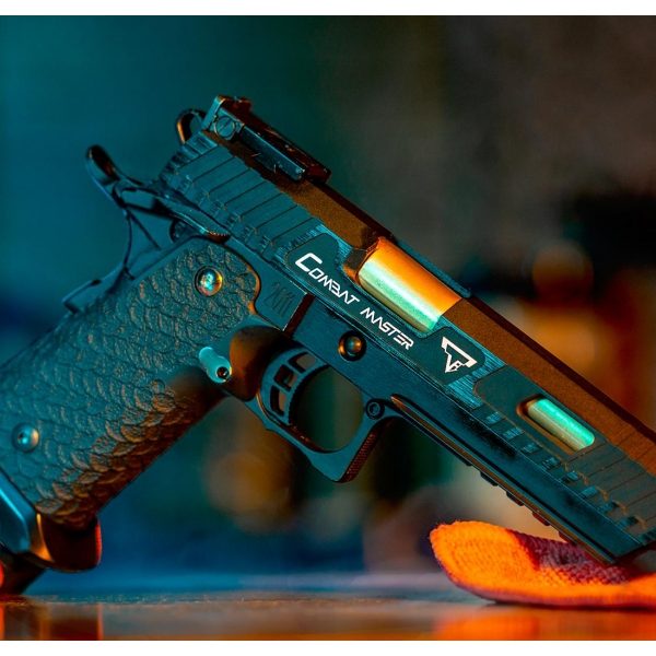 EMG x STI/TTI Licensed JW3 2011 Combat Master Gas Blowback Pistol Black