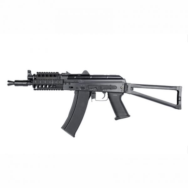 E&L AK74 UNA CQB AEG PLATINUM WITH FOLDING STOCK