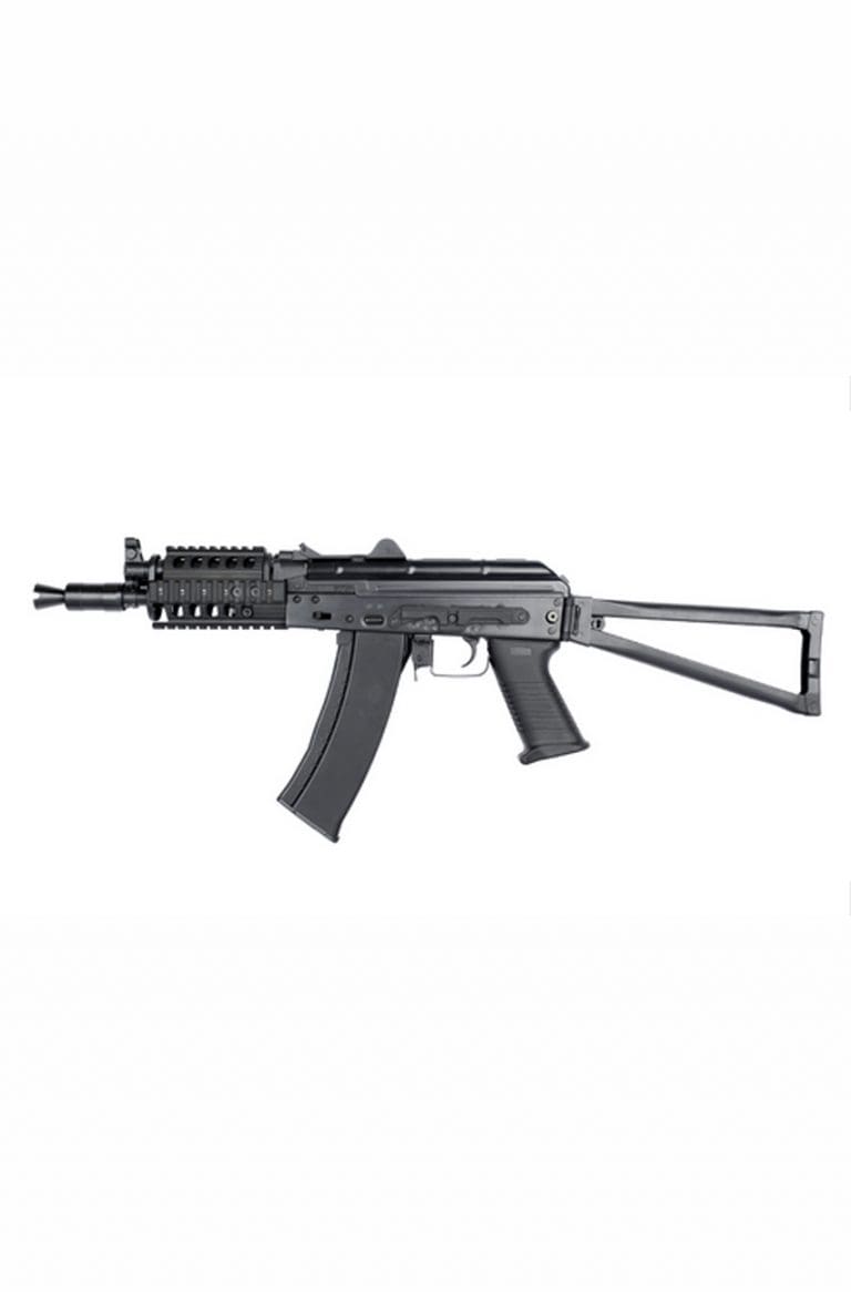 E&L AK74 UNA CQB AEG PLATINUM WITH FOLDING STOCK