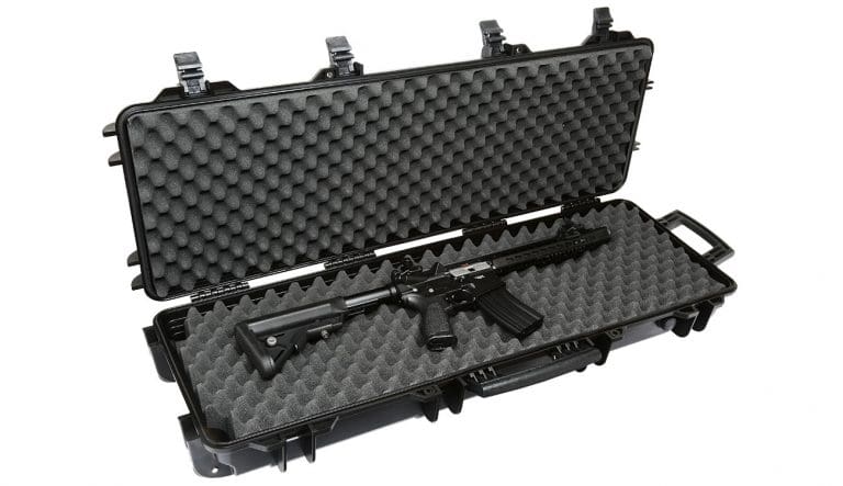 NUPROL PREMIUM RIFLE CASE LARGE WITH FOAM INSERT (WAVE OR PLUCK FOAM) WHEELED WITH CARRY HANDLE