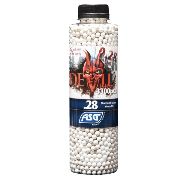 0.28 ASG AIRSOFT BB BLASTER DEVIL, 3300 PCS BOTTLE