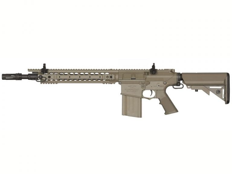 Ares SR25 DMR Sniper Rifle (Semi Only – 400 FPS – Tan – M110K – SR-011E)