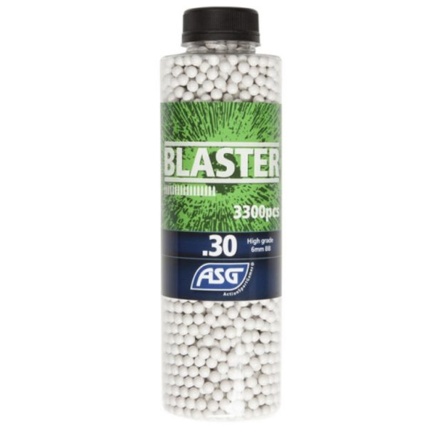 0.30 ASG AIRSOFT BB, BLASTER,  3300 PCS BOTTLE