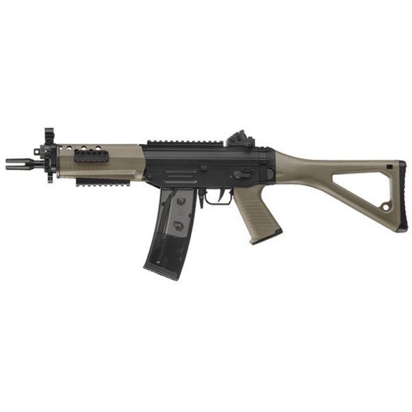 ICS SG 552 COMMANDO AIRSOFT GUN AEG (POLYMER TAN DE)