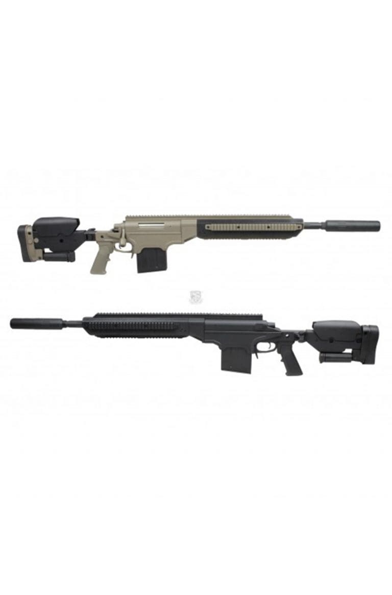 S&T ASW338 Sniper Rifle with Silencer – Spring Powered nu