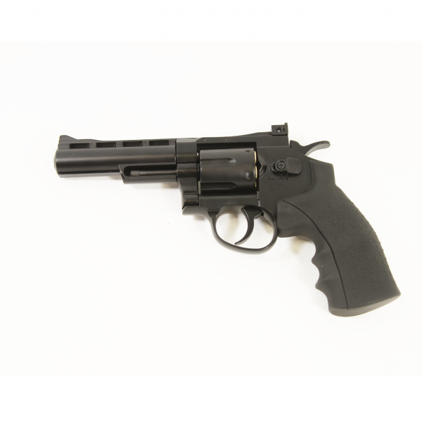 HFC C02 4″ FULL METAL BLACK REVOLVER 110084