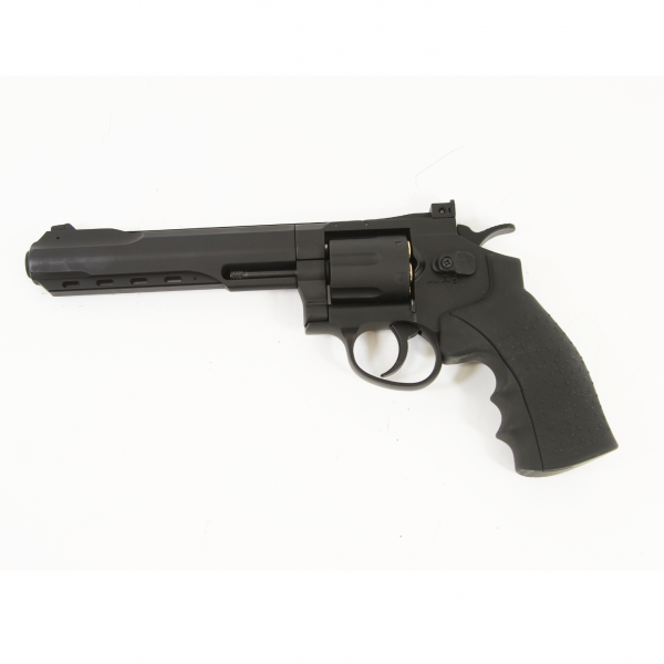 HFC C02 6″ FULL METAL BLACK REVOLVER 110086