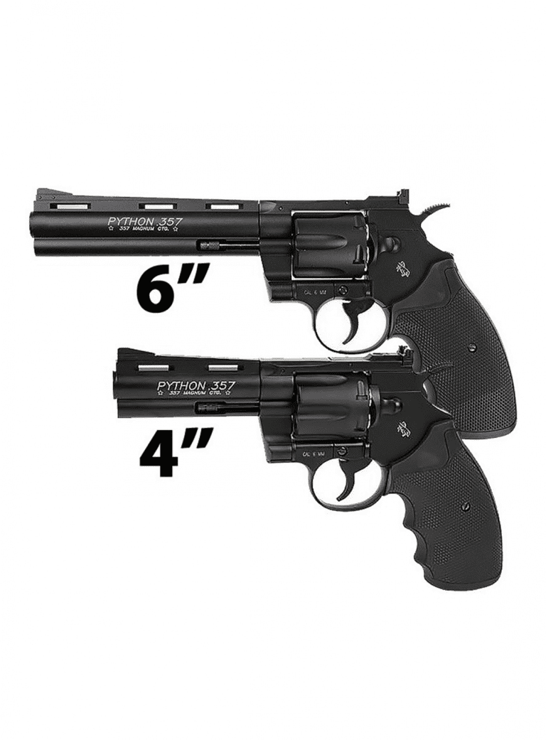 Cybergun Colt Python 357 Magnum C02 Revolver 4"