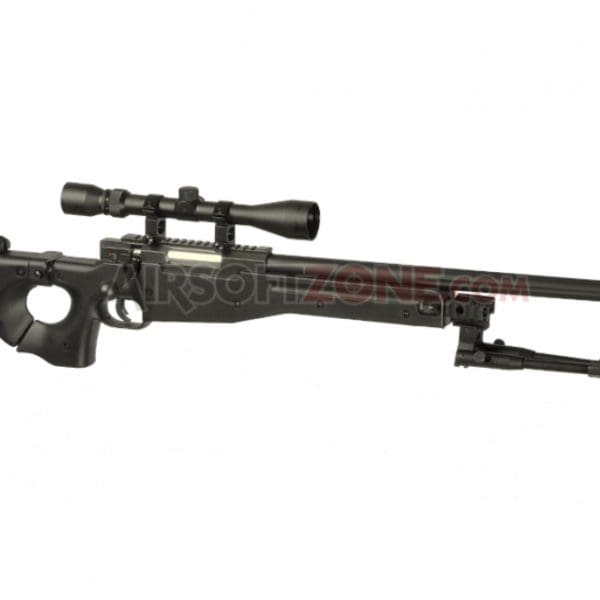 Well AW .338 Sniper Rifle Set Upgraded Black