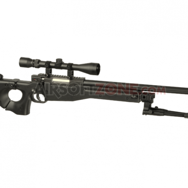 Well AW .338 Sniper Rifle Set Upgraded Black