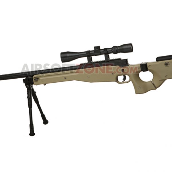 Well AW .338 Sniper Rifle Set Upgraded Tan