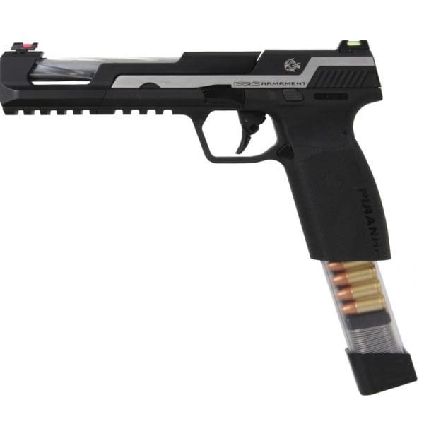 G&G PIRANHA SL – SILVER GREEN GAS PISTOL
