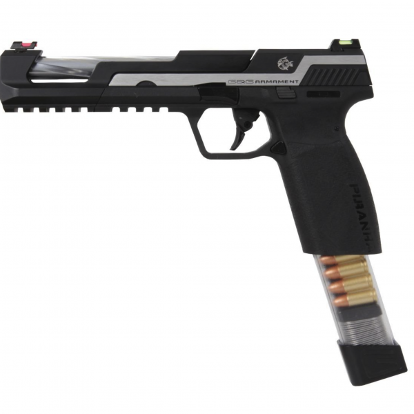 G&G PIRANHA SL – SILVER GREEN GAS PISTOL