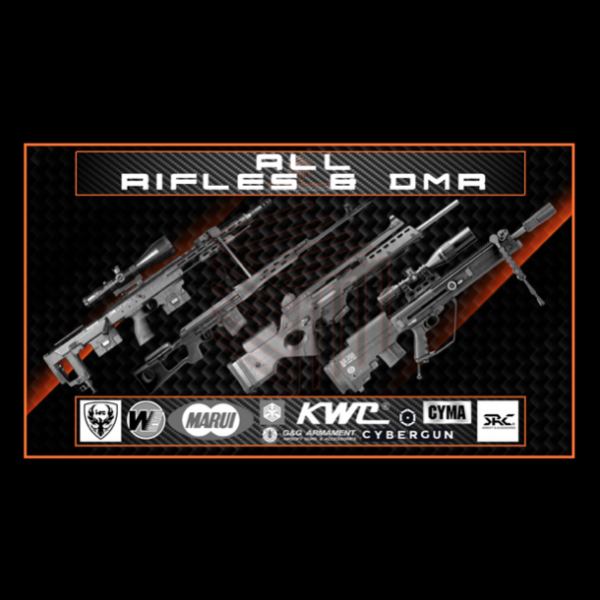 All Sniper Rifles & DMR's