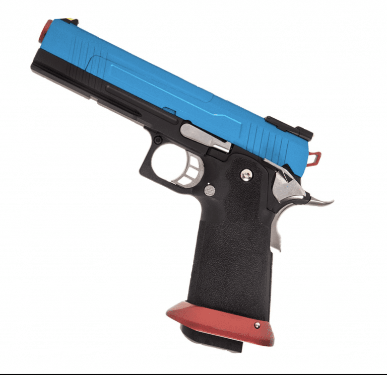 ARMORER WORKS HX 1005 SPLIT SLIDE GBB PISTOL BLUE