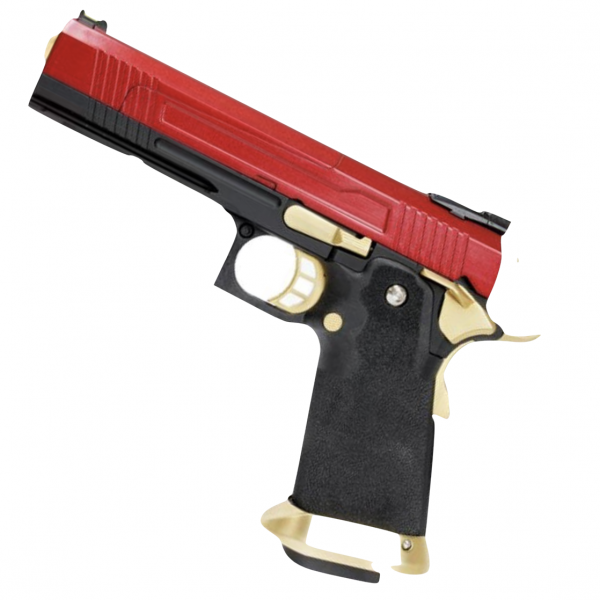 ARMORER WORKS HX1104 SOLID SLIDE GBB PISTOL RED