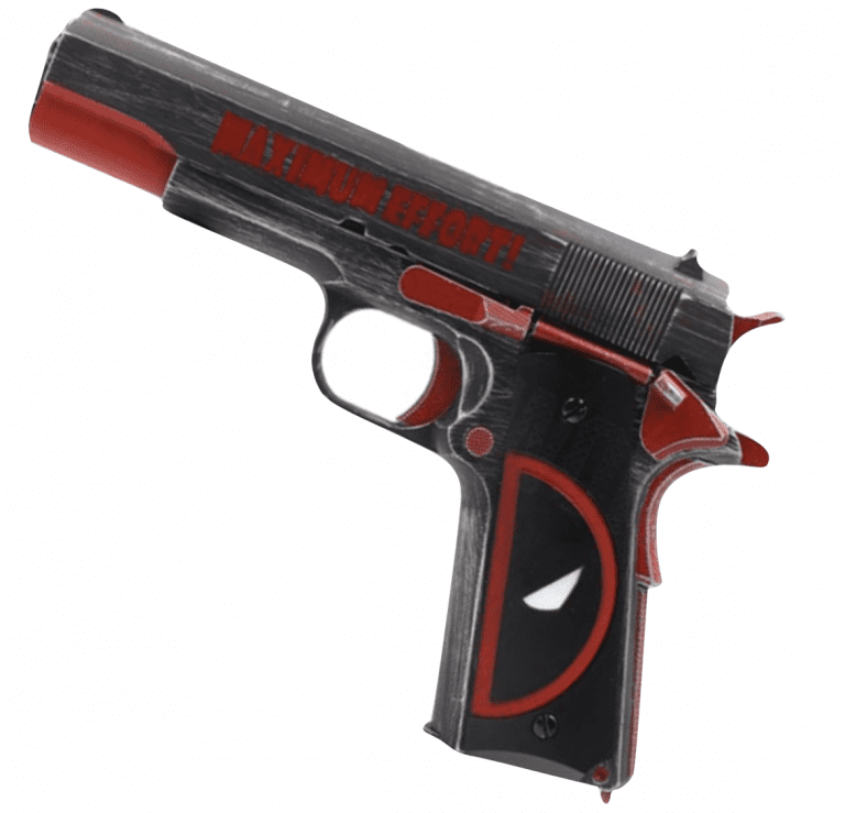 Armorer Works Deadpool 1911 NE2201 Molon Labe Pistol