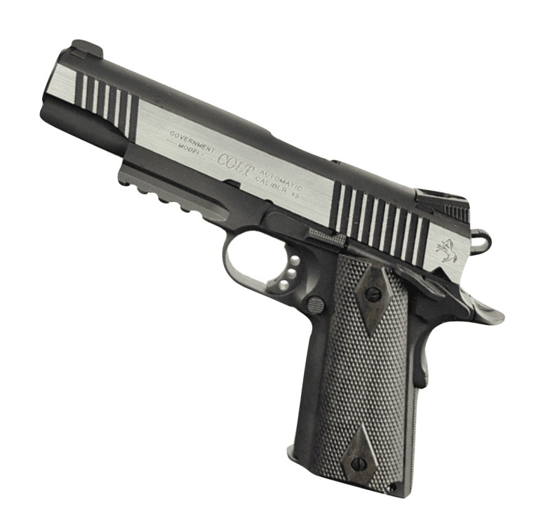 Cybergun Colt 1911 Rail C02 Blowback Pistol Dual Tone Slide 180525